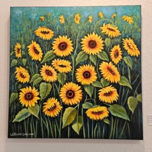 Blooming Sunflowers