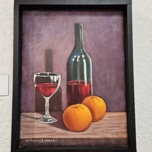 Bodegon de Vino con Naranjas